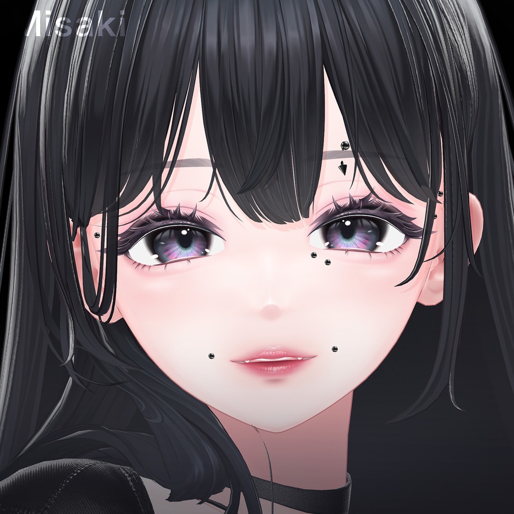 SALE⭐【4アバター対応】Eye Area Piercing1【リップシンク・MA対応】