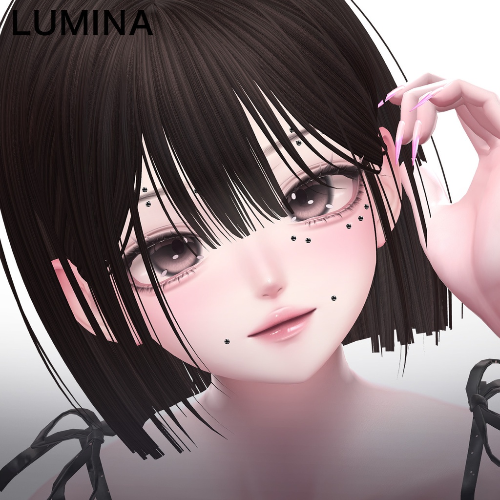 SALE⭐【4アバター対応】Eye Area Piercing1【リップシンク・MA対応】