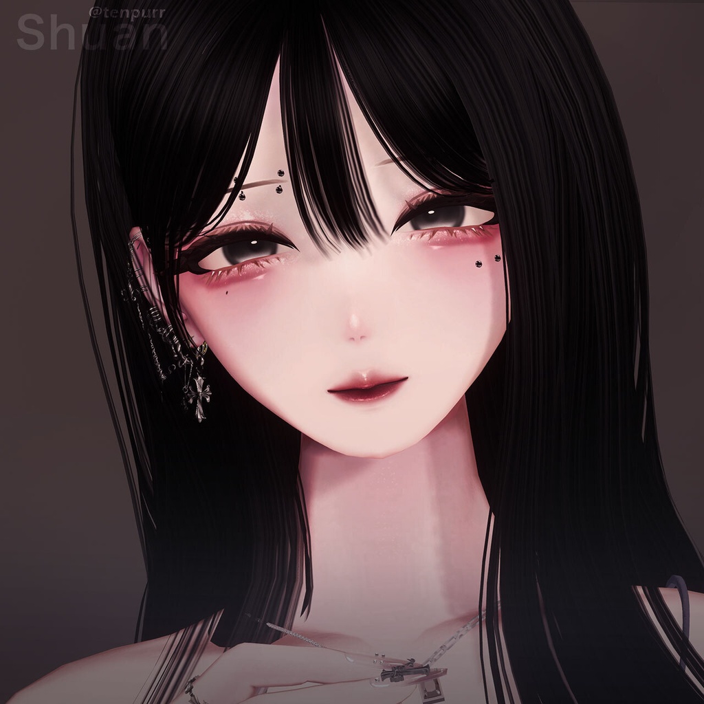 SALE⭐【4アバター対応】Eye Area Piercing1【リップシンク・MA対応】
