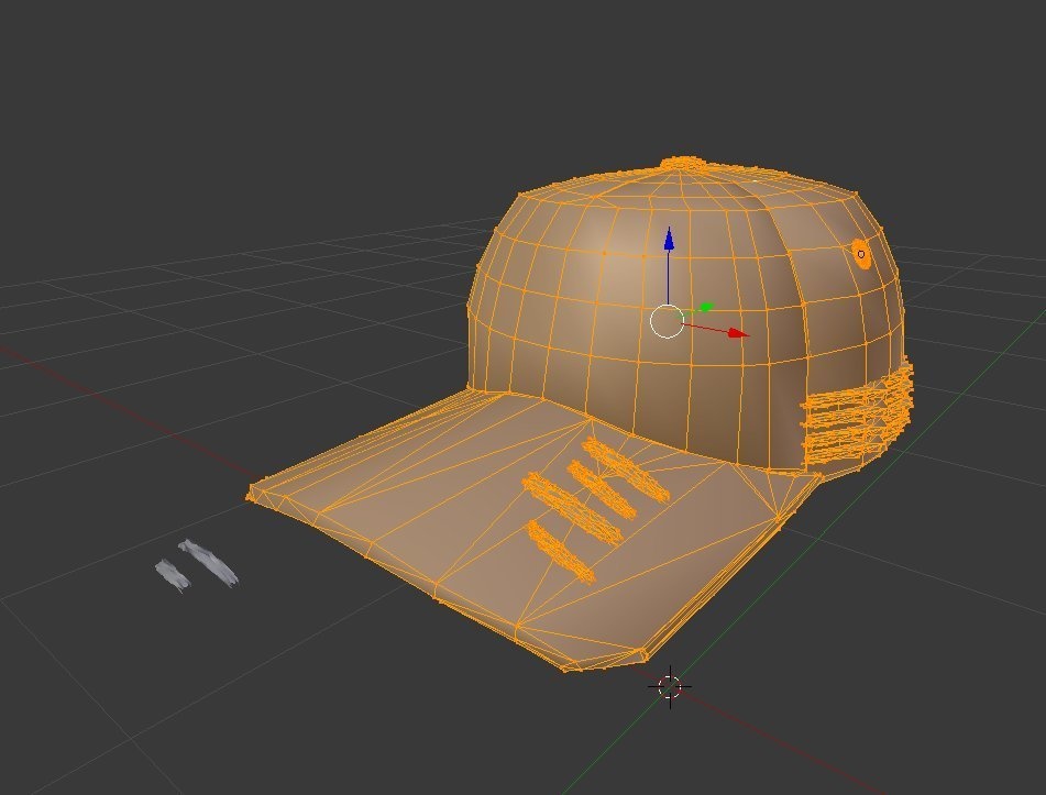 ダメージ加工風キャップ(Ver.2)