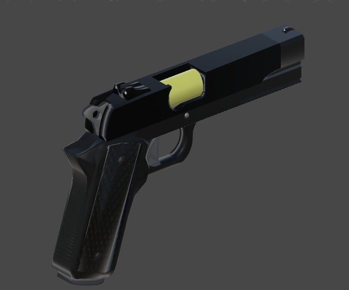 VRChat想定 ハンドガン 2種類