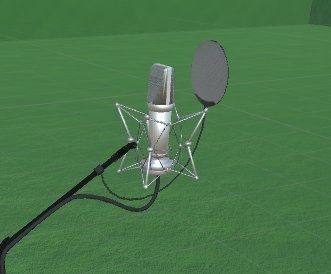 コンデンサマイク(スタンド付き)《無料!》