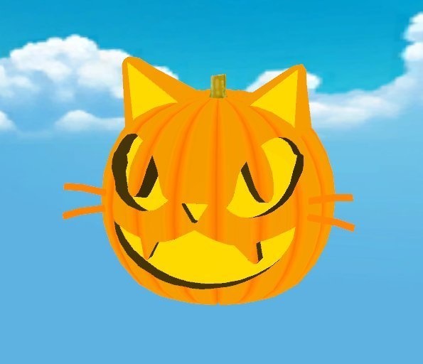 《無料!》ジャックオーランタン(にゃんたん)