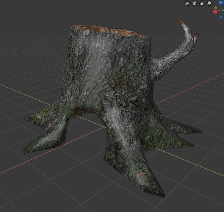 きりかぶのオブジェ