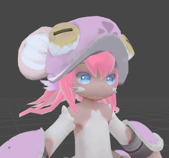 《無料!》レッサーモクリ用 外ハネショートヘアー