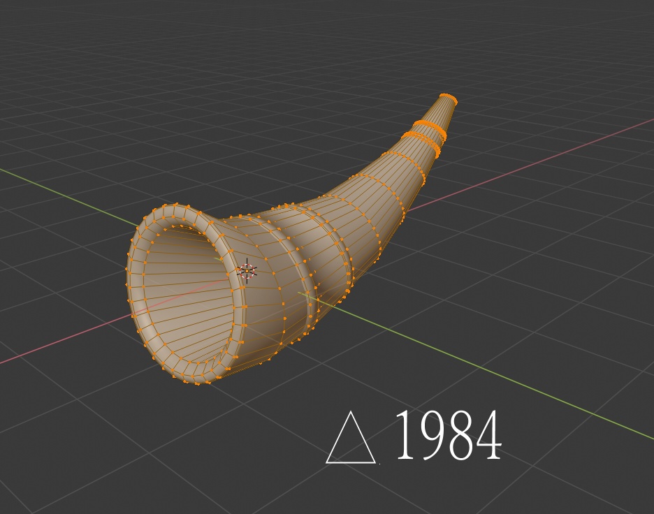 《無料!》角笛風アクセサリ