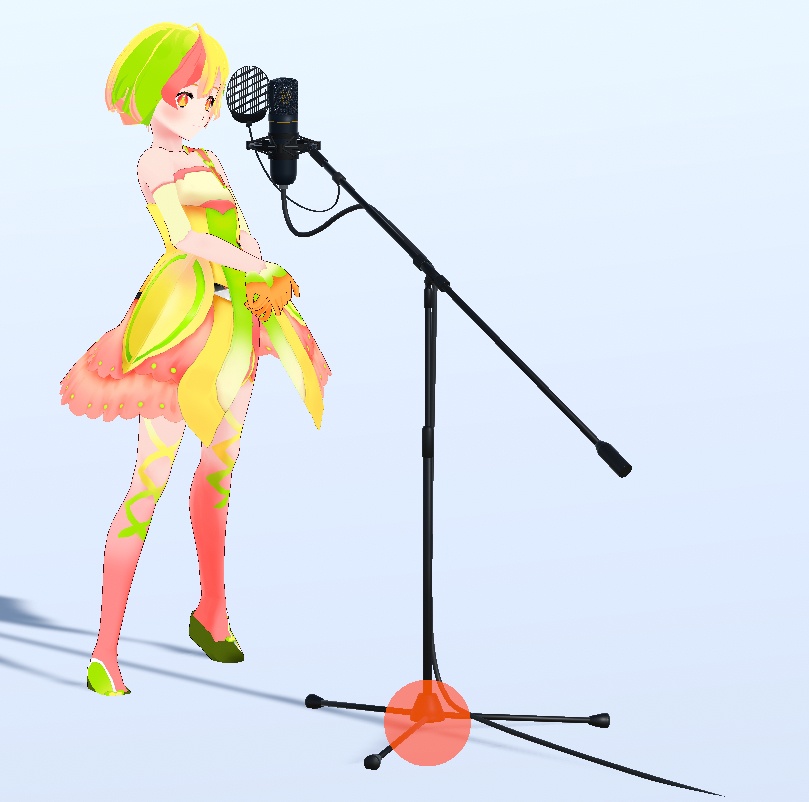 3tene用コンデンサマイク2(スタンド付き)