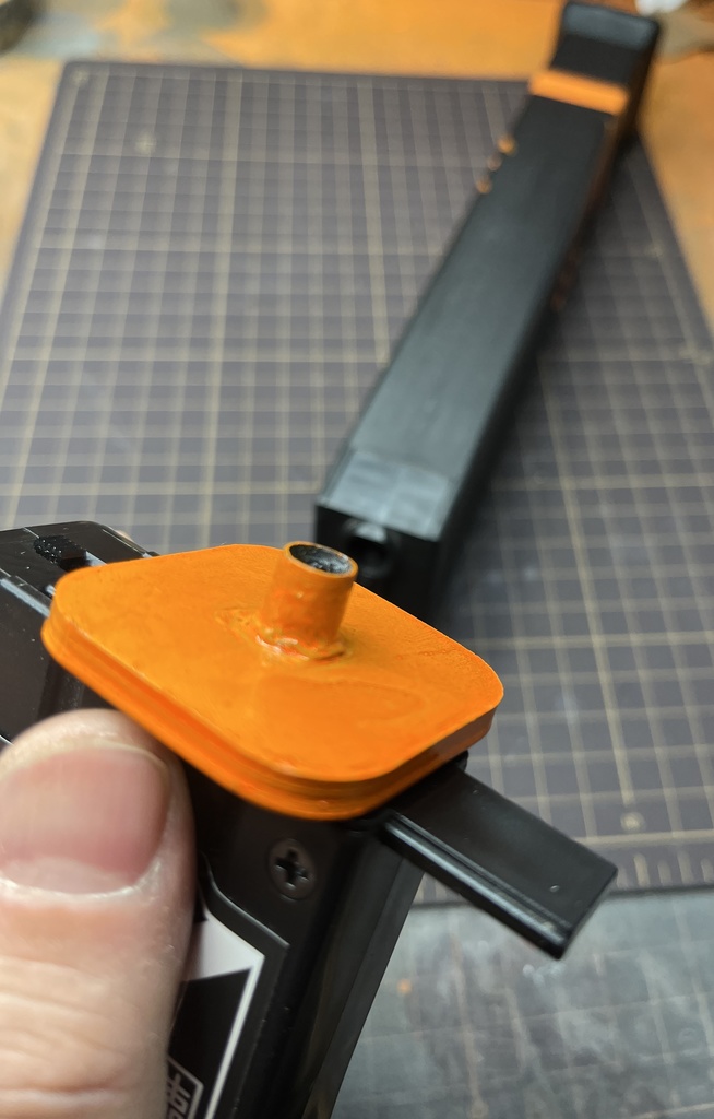 エアガン用多弾マガジン ゼンマイ巻き上げ補助装置『3Dデータのみ』