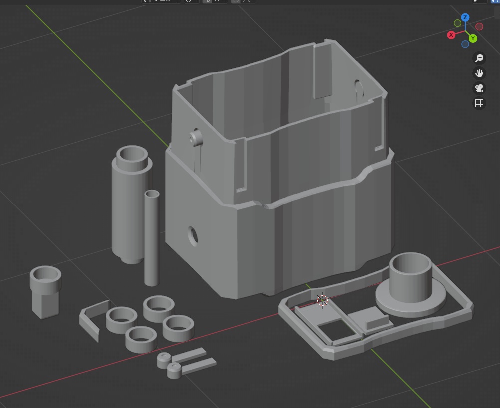 【3Dデータ】オートマチックBBローダー容量アップパーツ