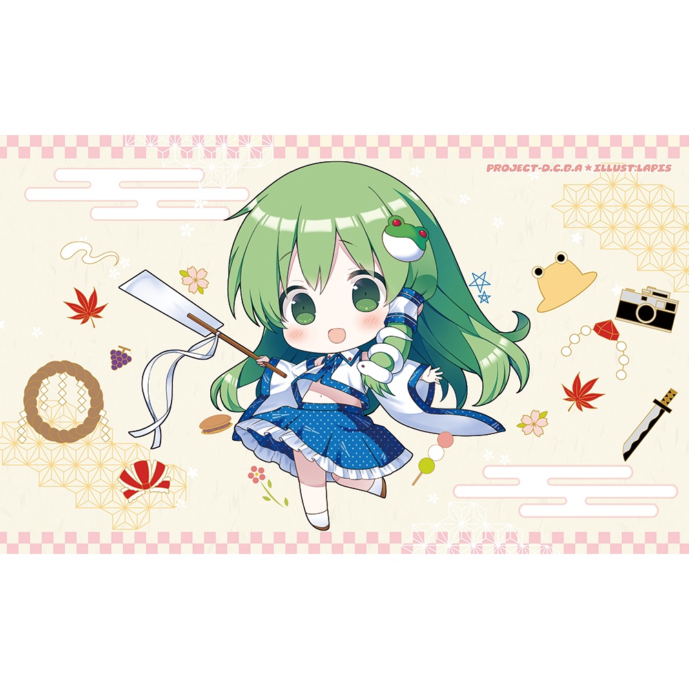 【C106新作】　東風谷早苗　プレイマット