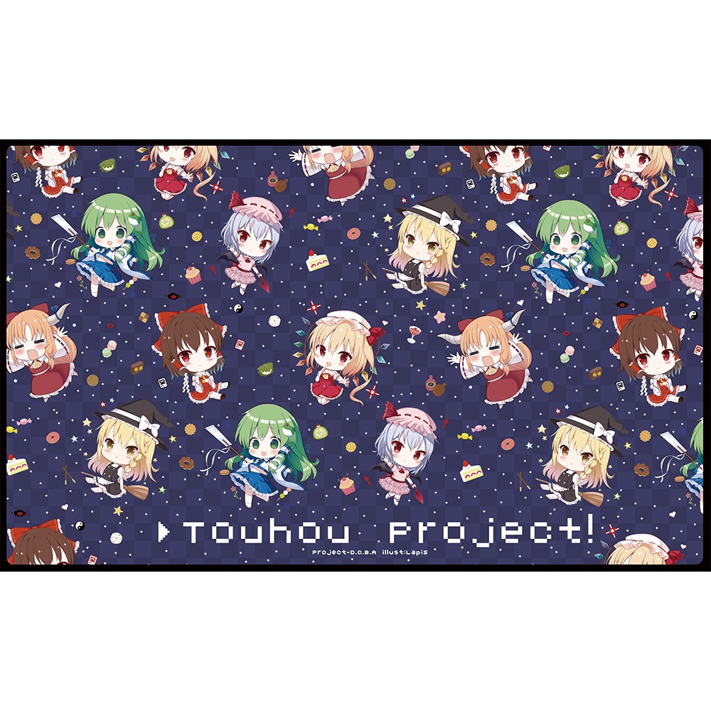 C106 プレイマット　東方project デフォルメ集合絵