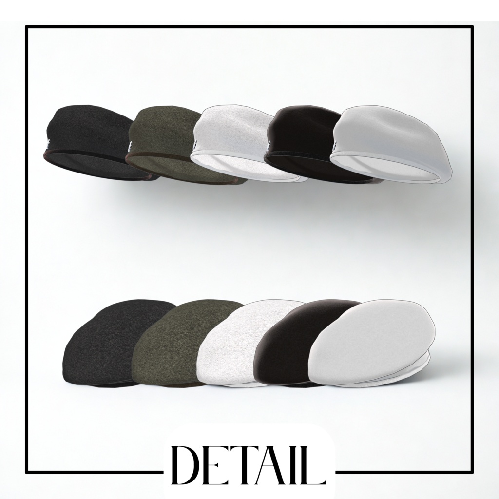 【汎用】Parisienne béret