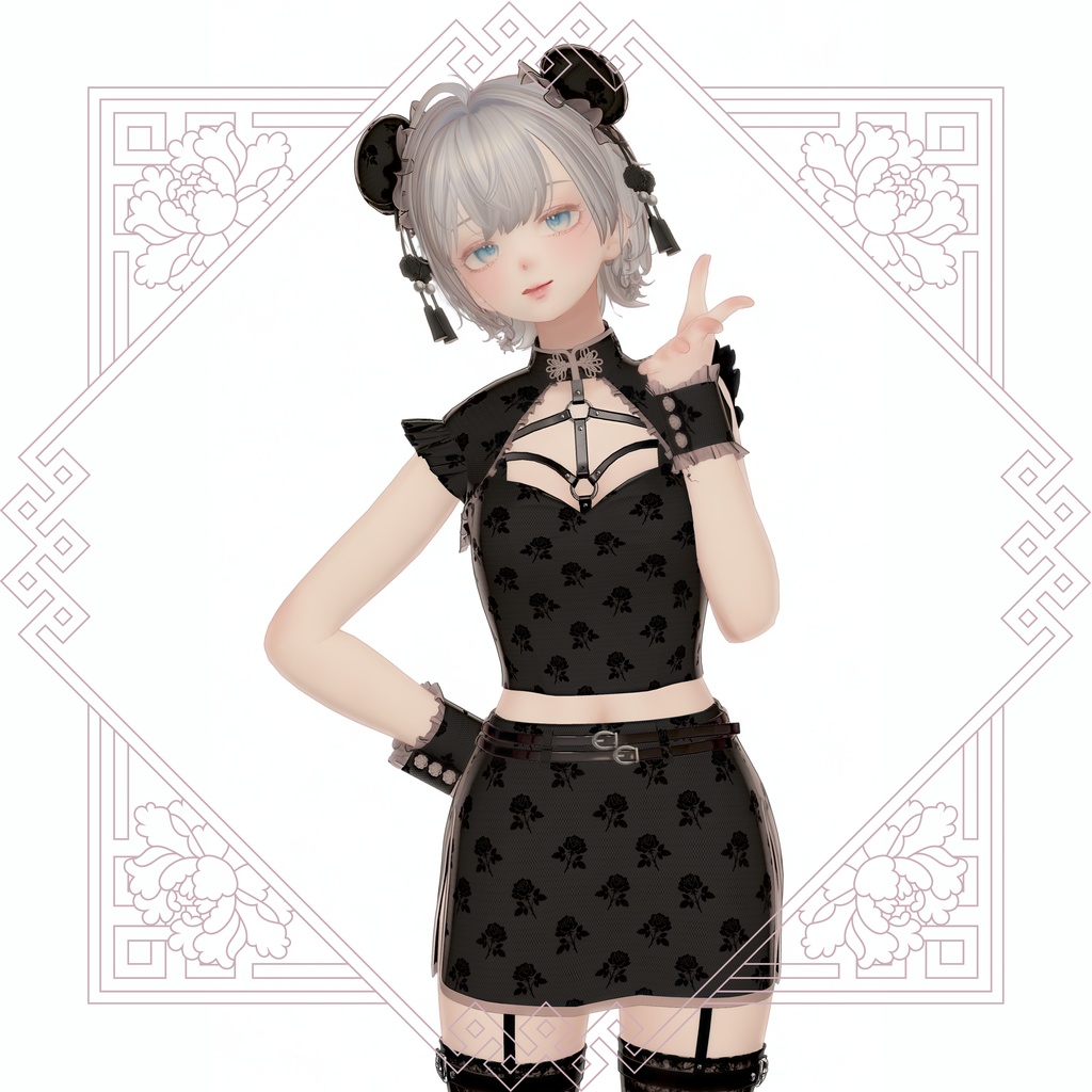 【8アバター対応】摩登小娘ーModern Girl China Dressー