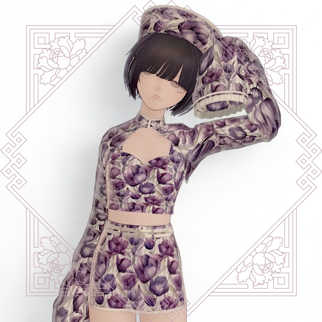 【8アバター対応】摩登小娘ーModern Girl China Dressー