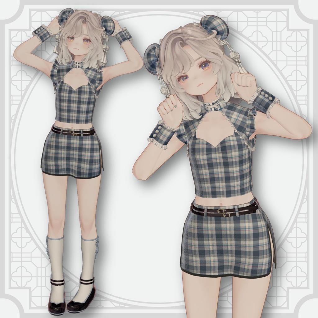 【8アバター対応】摩登小娘ーModern Girl China Dressー