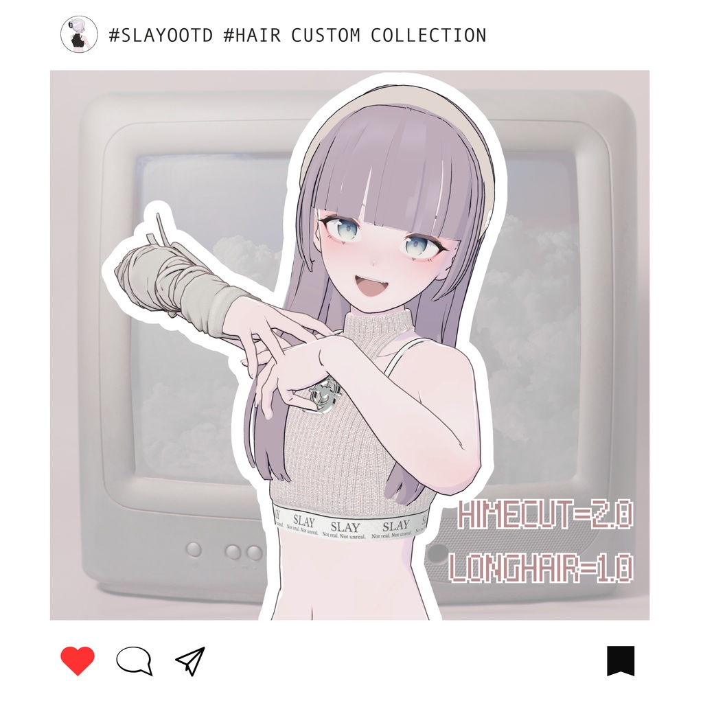 Hair custom collection Vol. 2.0 for Lapwing