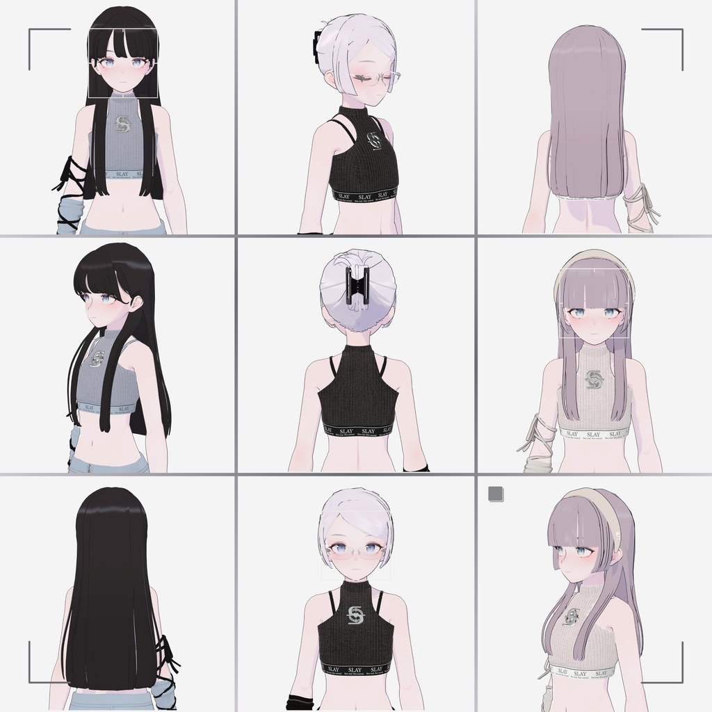 Hair custom collection Vol. 2.0 for Lapwing