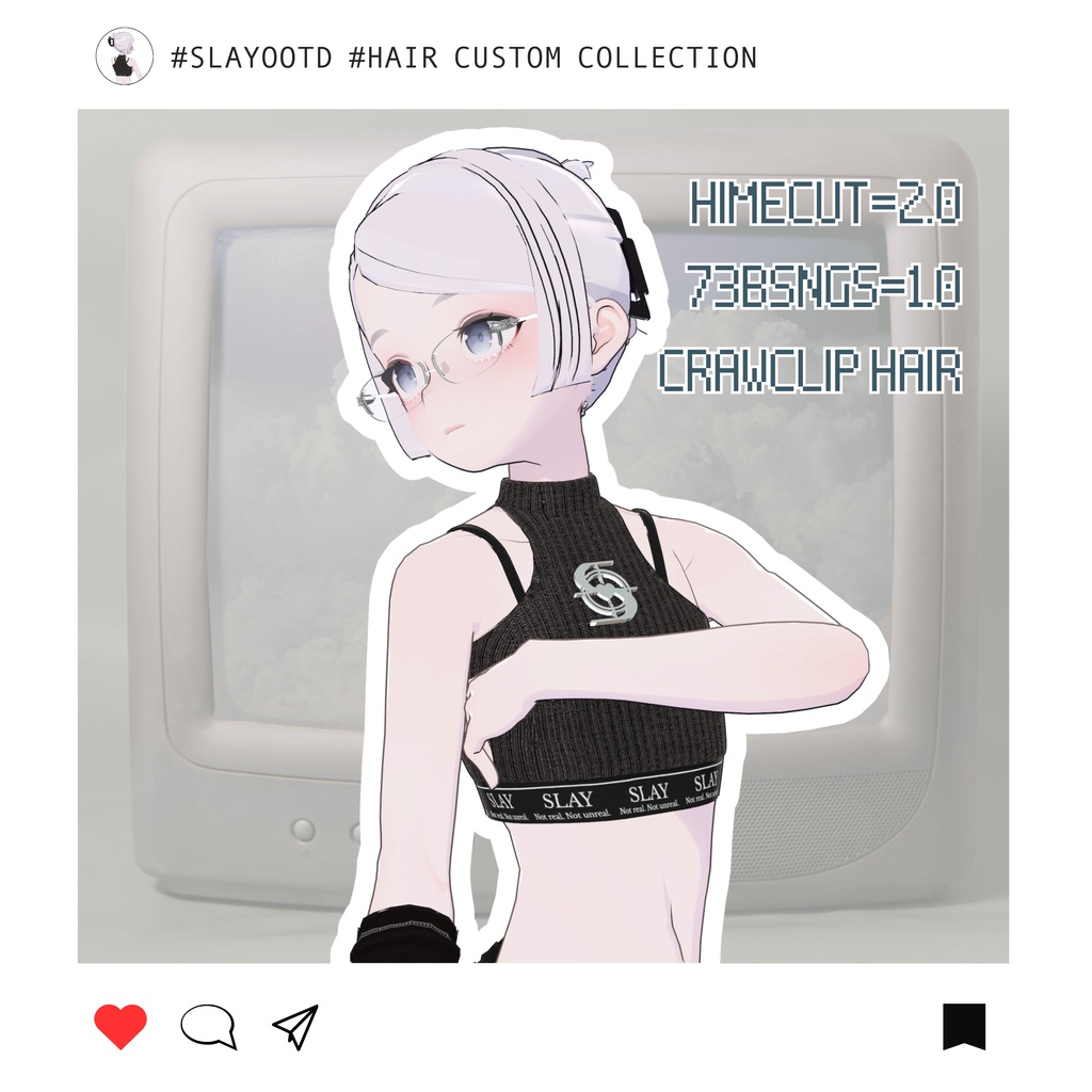 Hair custom collection Vol. 2.0 for Lapwing