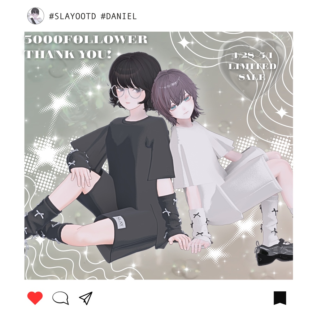 【5000Follower&1st Anniversary】Daniel