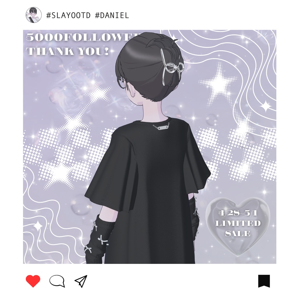 【5000Follower&1st Anniversary】Daniel