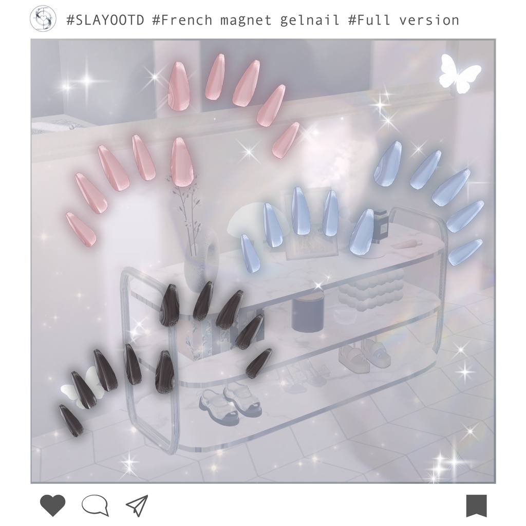 French magnet gelnail