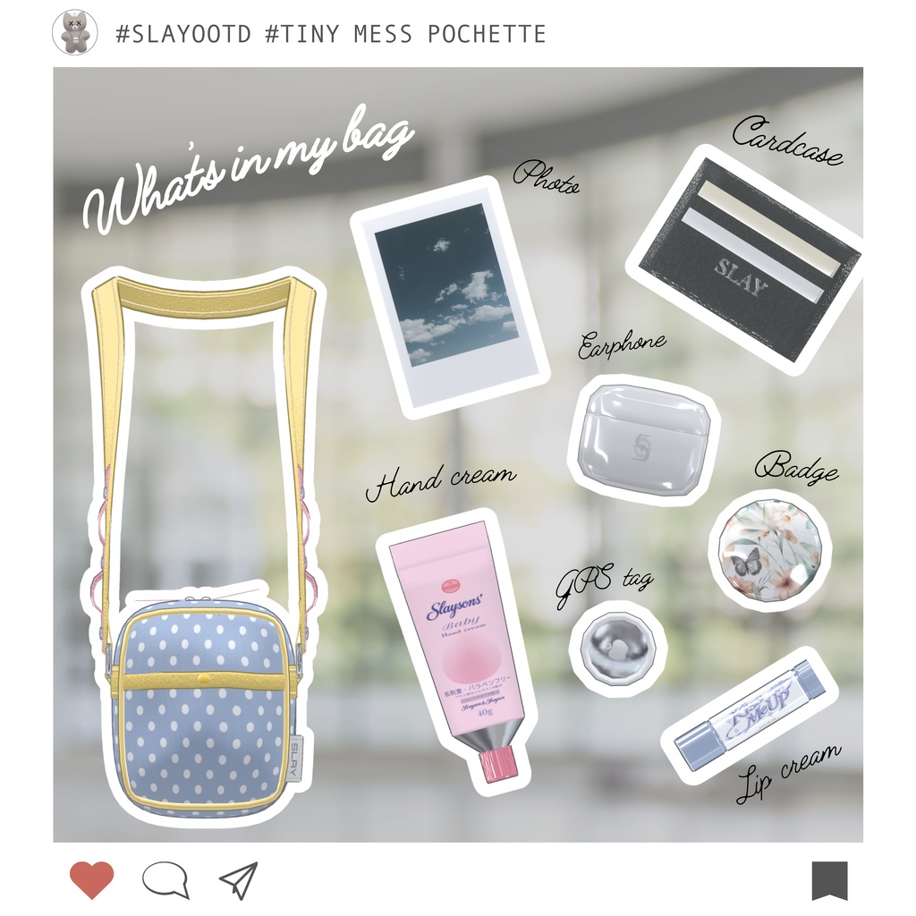 Tiny mess pochette