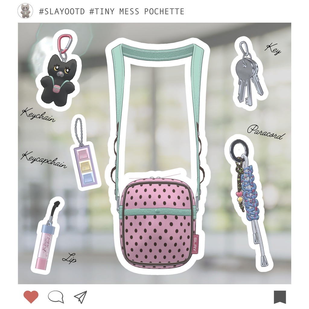 Tiny mess pochette