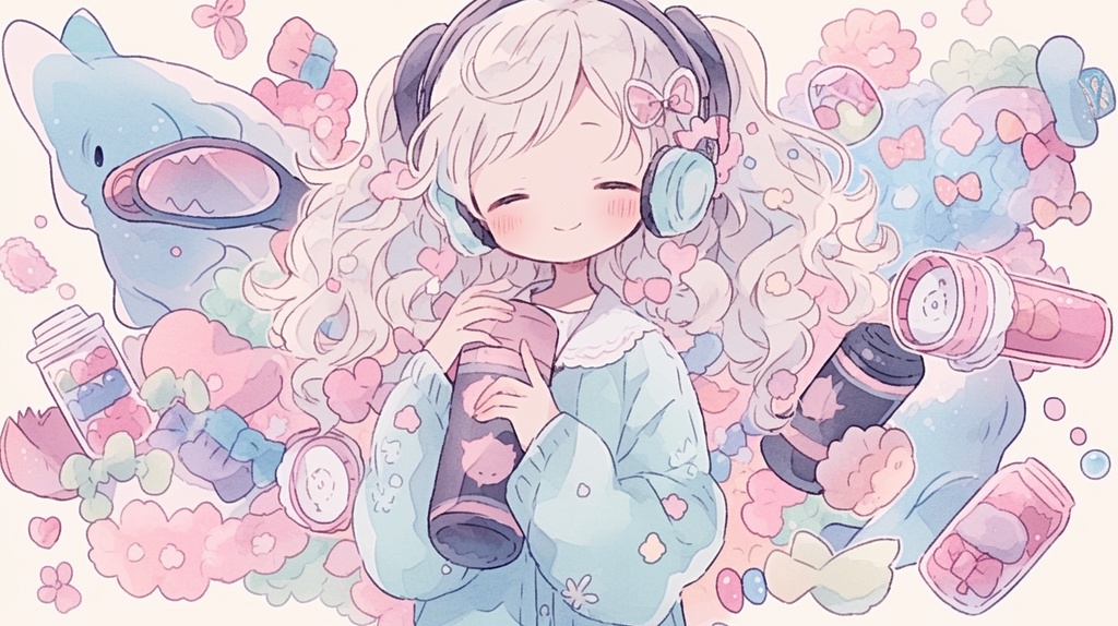 [フリーBGM]　ゆめかわリズム　[かわいい/chill/作業用BGM/配信用BGM]