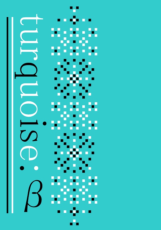 turquoise：β