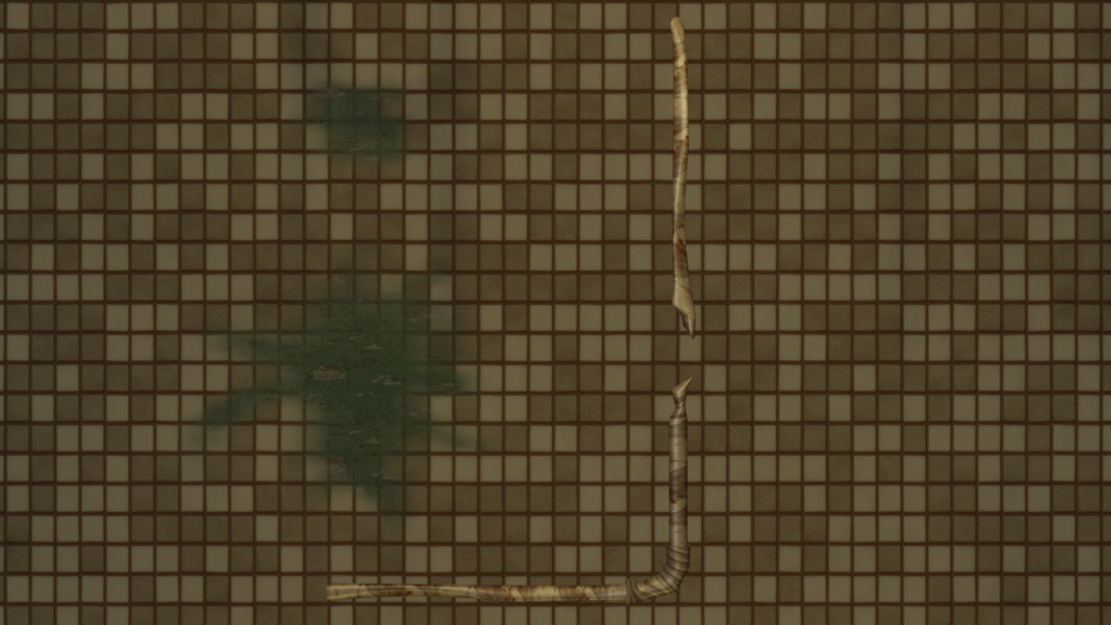 スチームパンク風 パイプ 配管