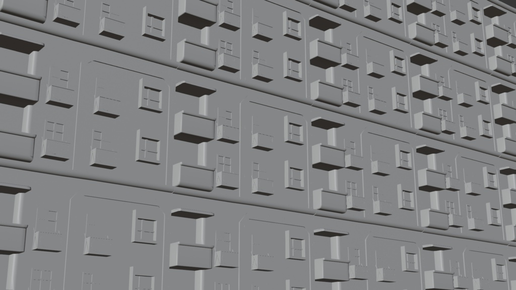 荒廃的 建物壁 室外機