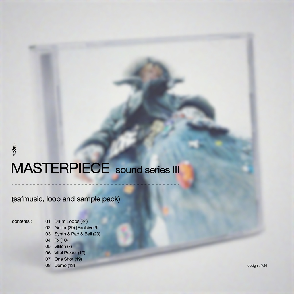 safmusic sound series Ⅲ -MASTERPIECE- ［loop&sample pack］