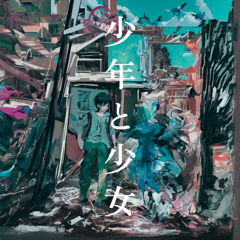 少年と少女／荒木若干