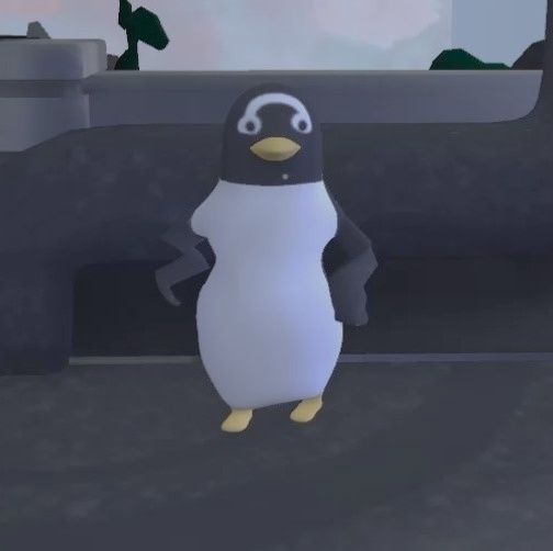 あぶペンギン(ジェンツー)(腕バキバキversion)