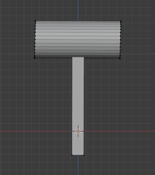 餅つきセット(臼、餅、杵)(FBXファイルのみ)