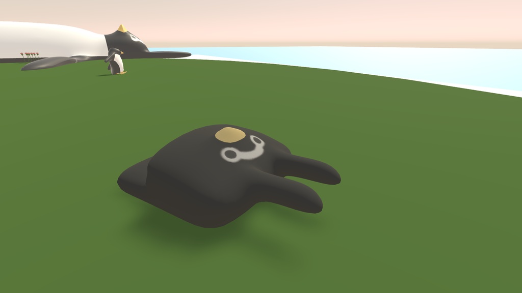 あぶぺん足入れクッション