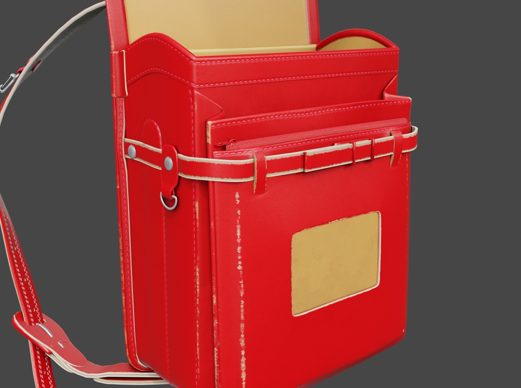 【3Dモデル】ランドセル