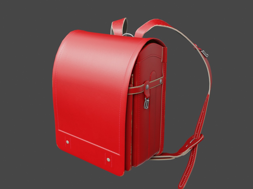 【3Dモデル】ランドセル