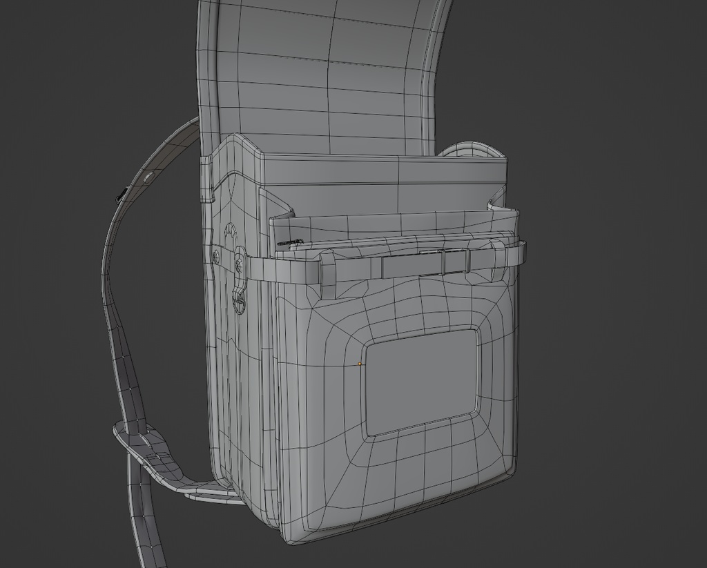 【3Dモデル】ランドセル