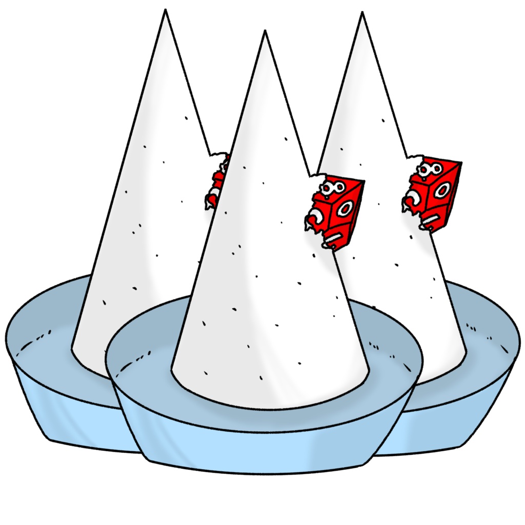 【TRPG素材】ダイスと盛り塩