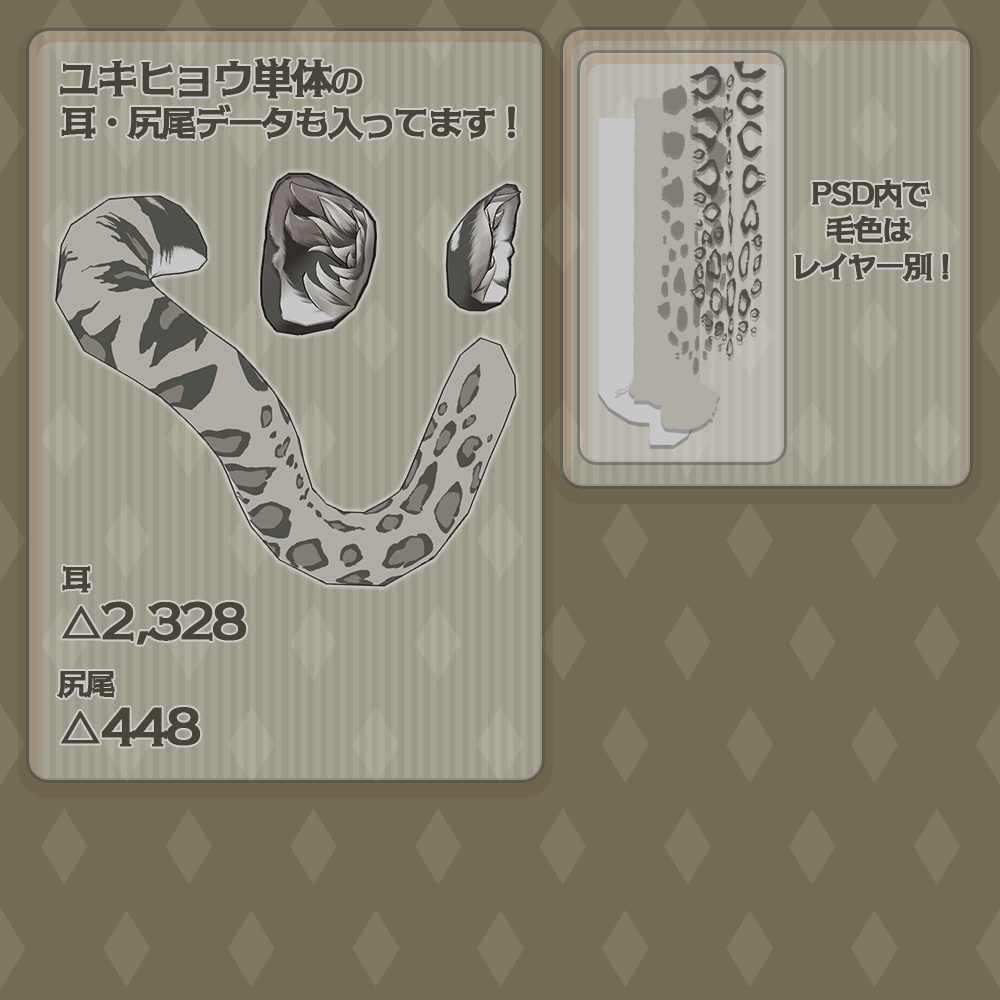 【VRCHAT想定】ゆきほわロリディ