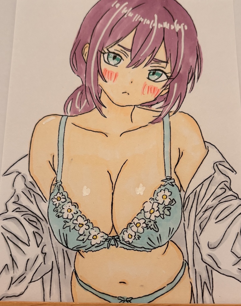 手描きイラスト　ファンアート