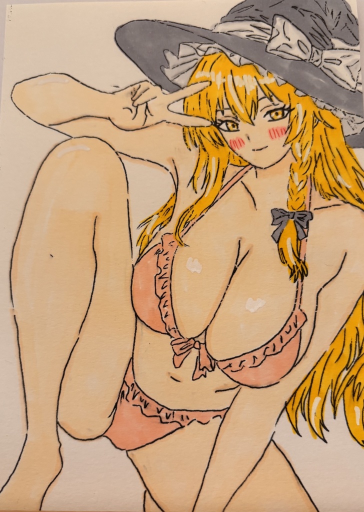 手描きイラスト　ファンアート