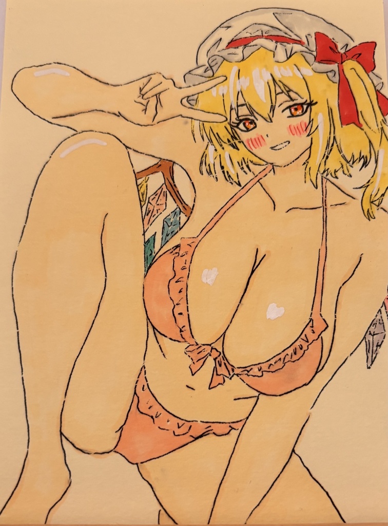 手描きイラスト　ファンアート