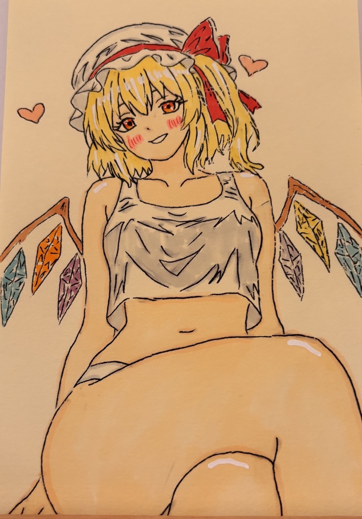 手描きイラスト　ファンアート