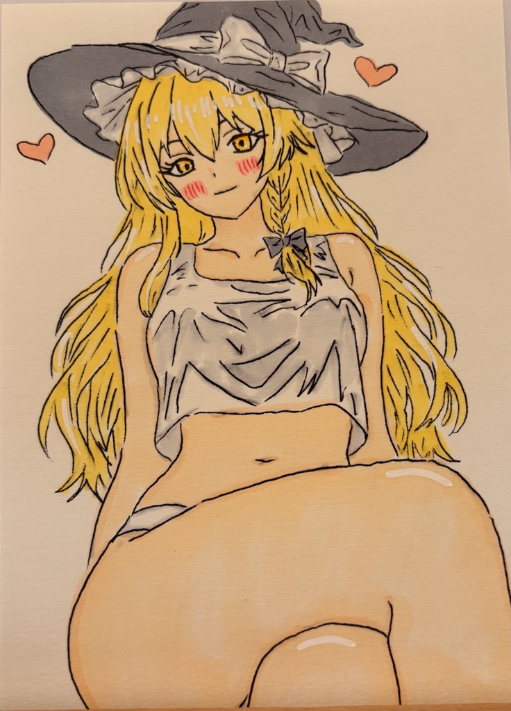 手描きイラスト　ファンアート