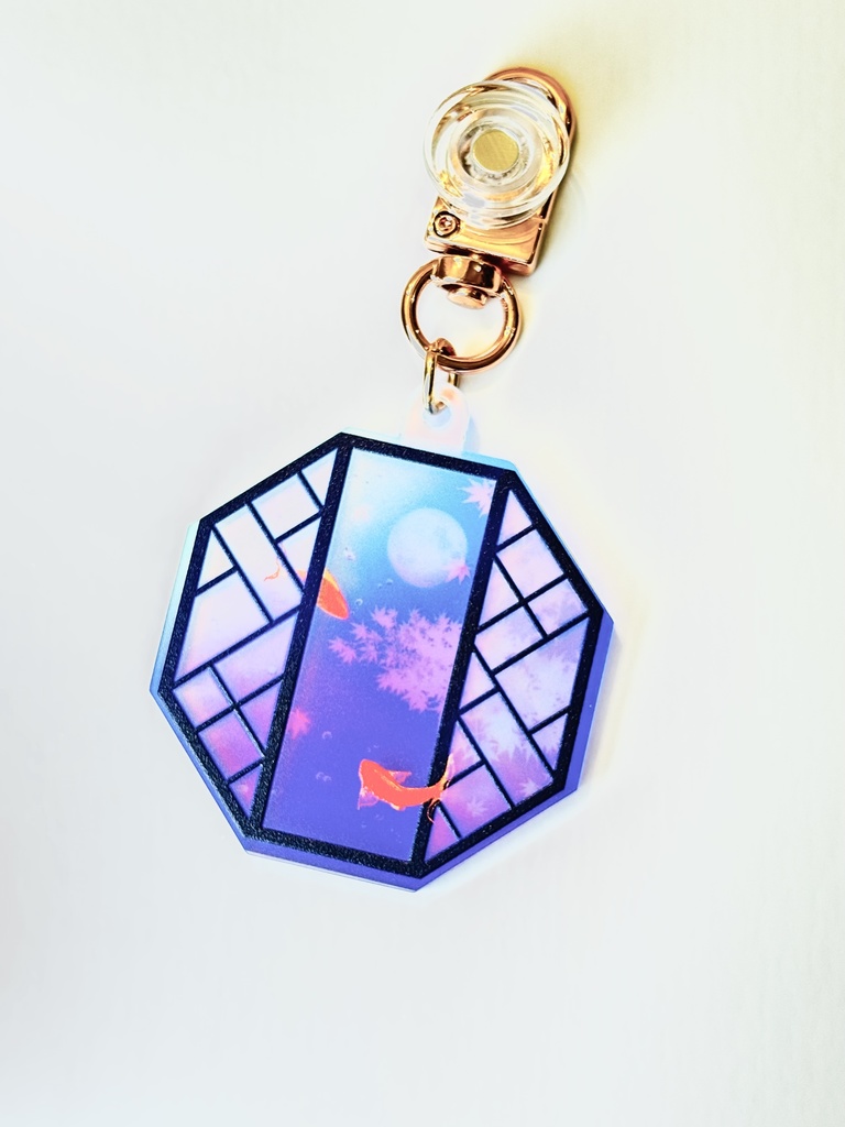 【アクリル】鯉ノ窓【キーホルダー】