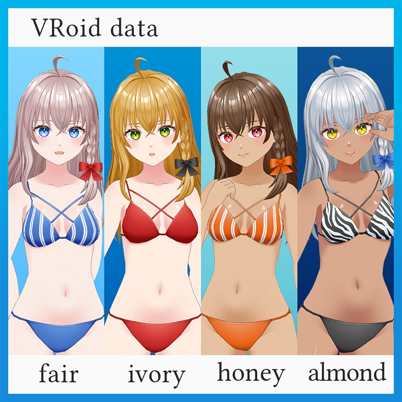 【Body model】NONO【.vroid&texture】