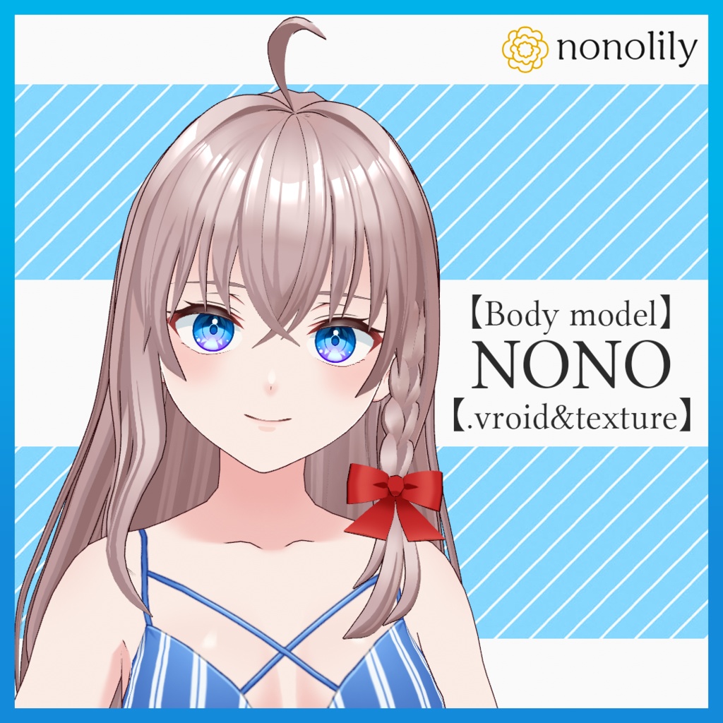 【Body model】NONO【.vroid&texture】