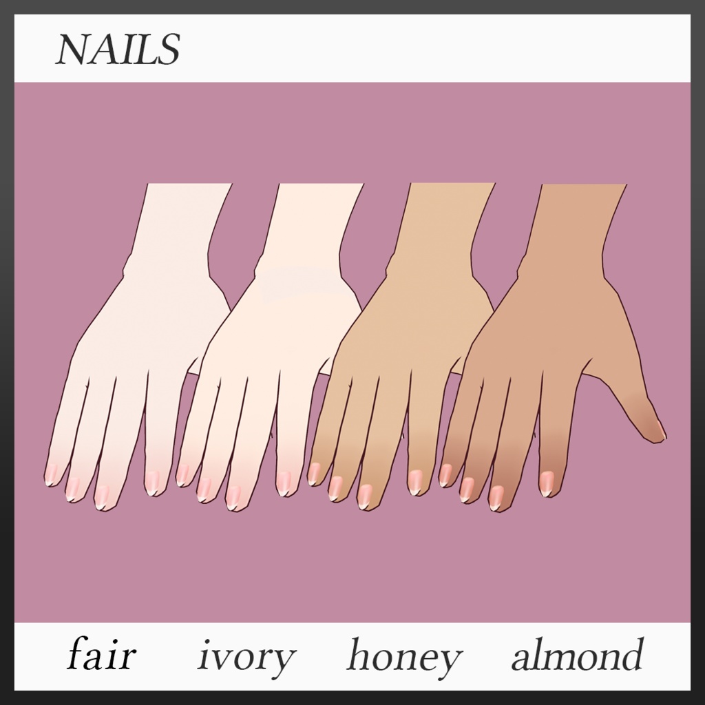 【Body model】LILY【.vroid&texture】